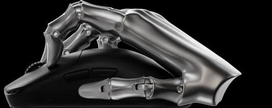 Claw grip on Amalight 4K — original Xyder illustration