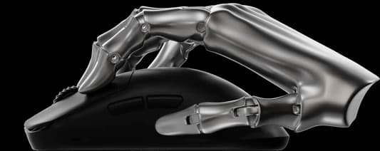 Fingertip grip on Amalight 4K — original Xyder illustration